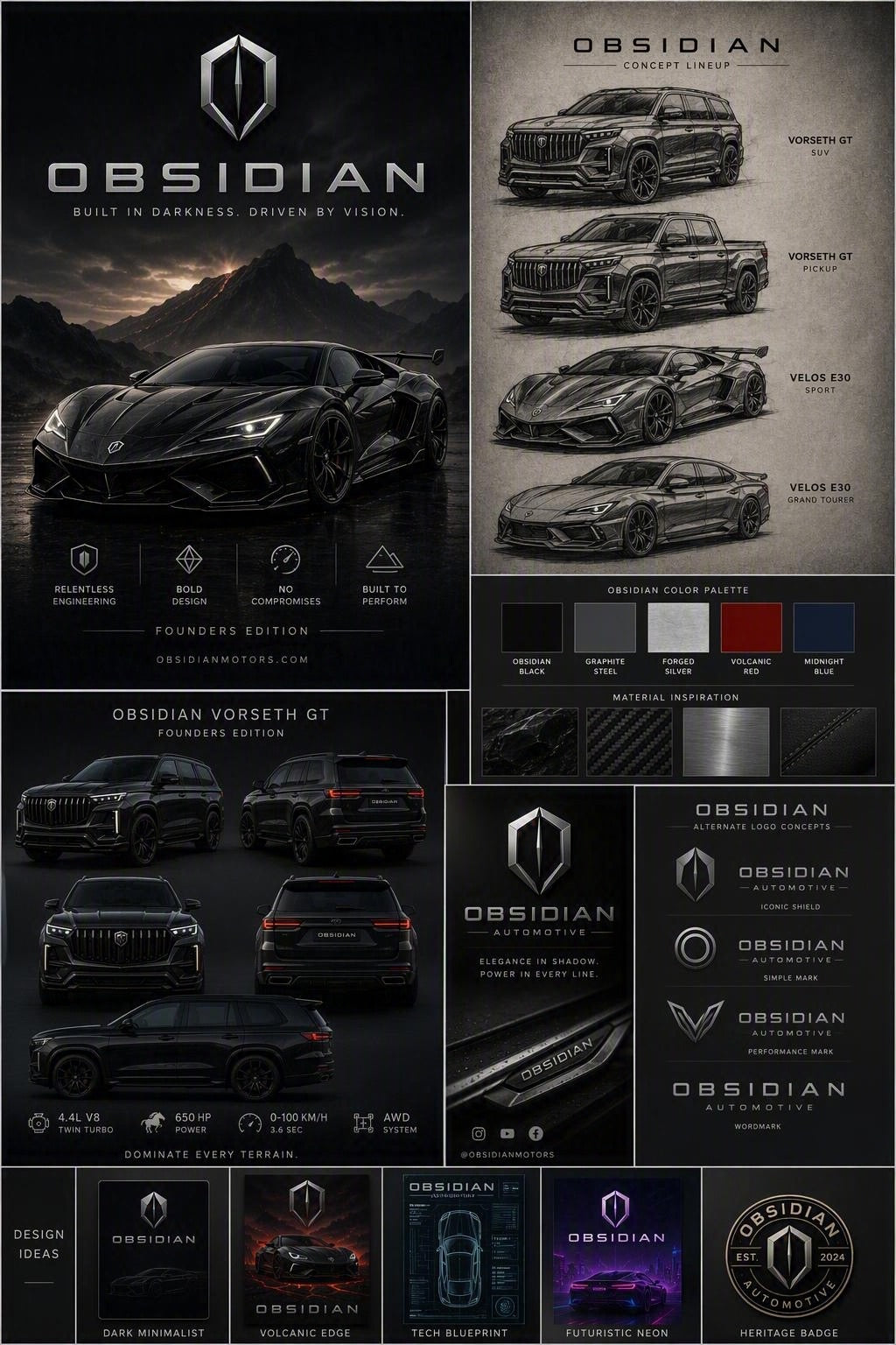 Obsidian Darkline Master Engineering Pack